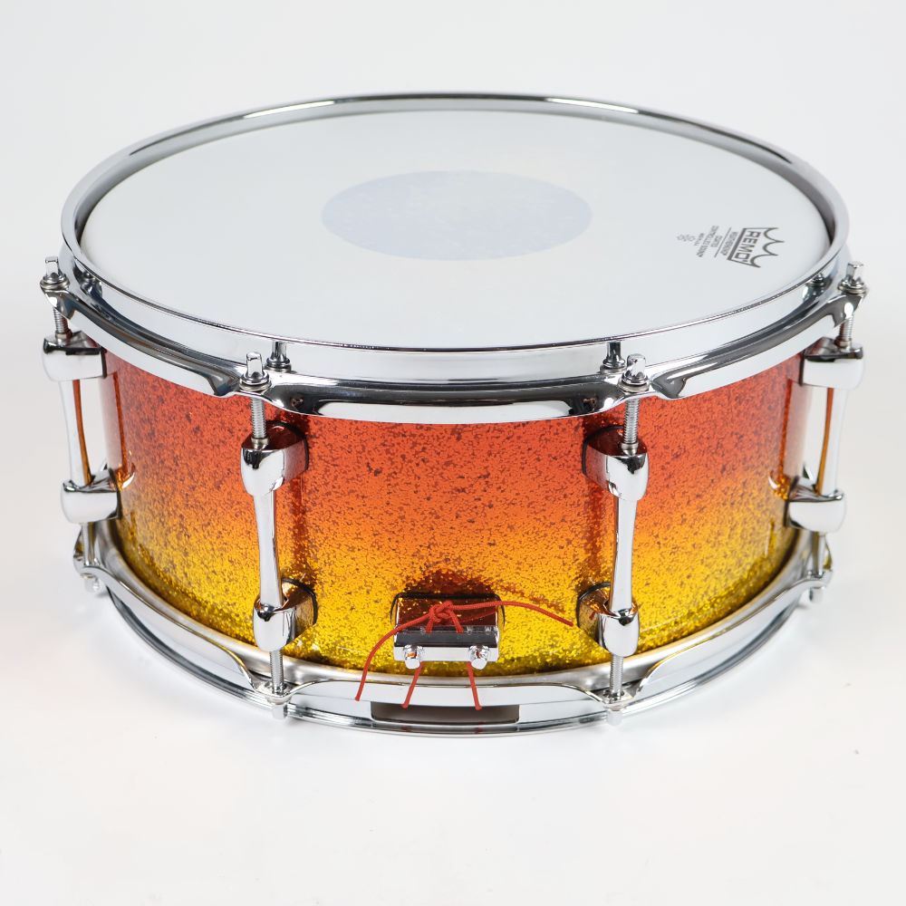 【中古】 スネアドラム サカエドラム SAKAE SD1360BV 13x6 Tequila サイド