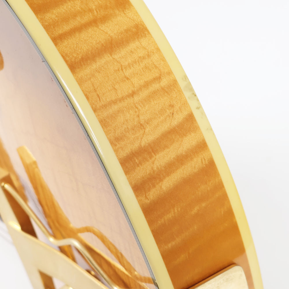 【中古】Gibson Memphis ギブソン メンフィス ES-275 Figured Maple NAT 2016年製 フルアコ エレキギター バイディング黒ずみ