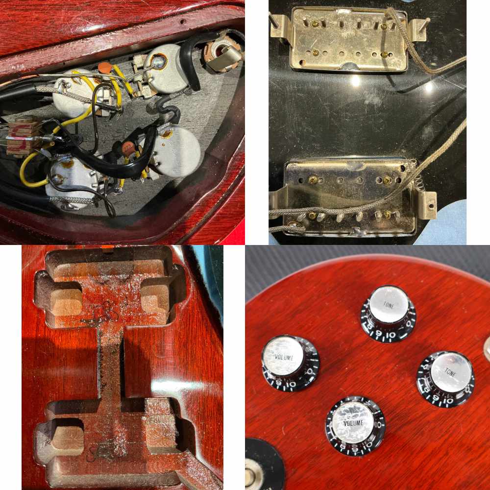 【中古】 エレキギター GIBSON SG STANDARD Heritage Cherry 2003年製 ギブソン SGスタンダード 内部