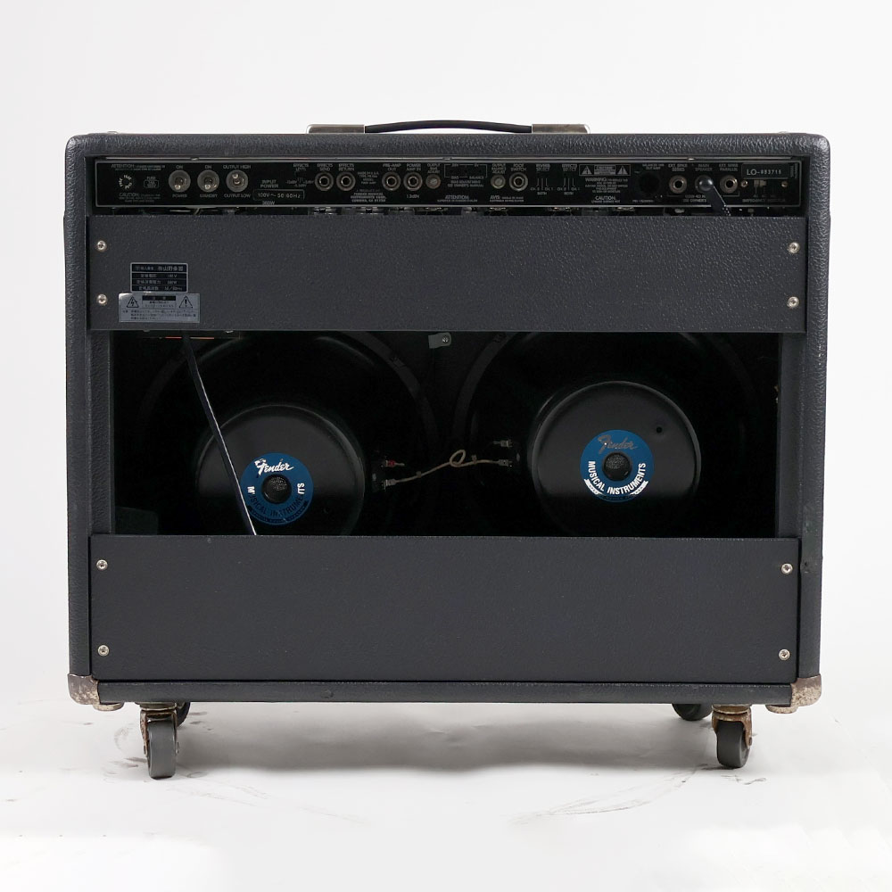 【中古】 ギターアンプ FENDER Twin Amp 背面