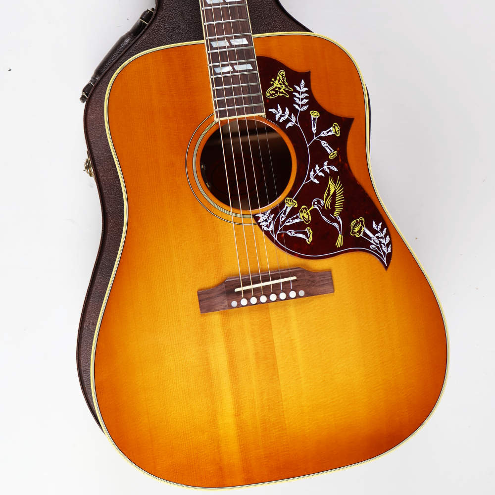 【中古】 Gibson Hummingbird Original Heritage Cherry Sunburst 2020年製 ギブソン ハミングバード エレクトリックアコースティックギター エレアコ ボディ画像