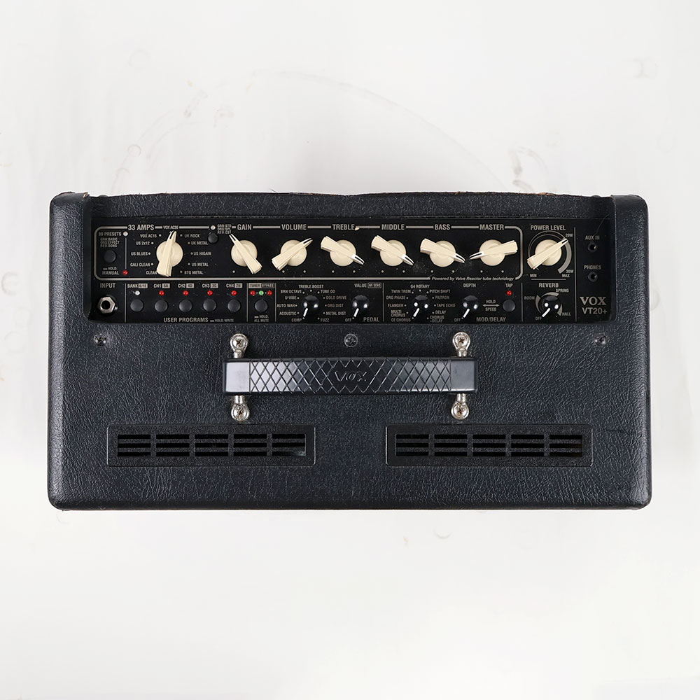 【中古】 ギターコンボアンプ ヴォックス VOX VT20+ ギター用 コンボアンプ 20W コントロールパネル