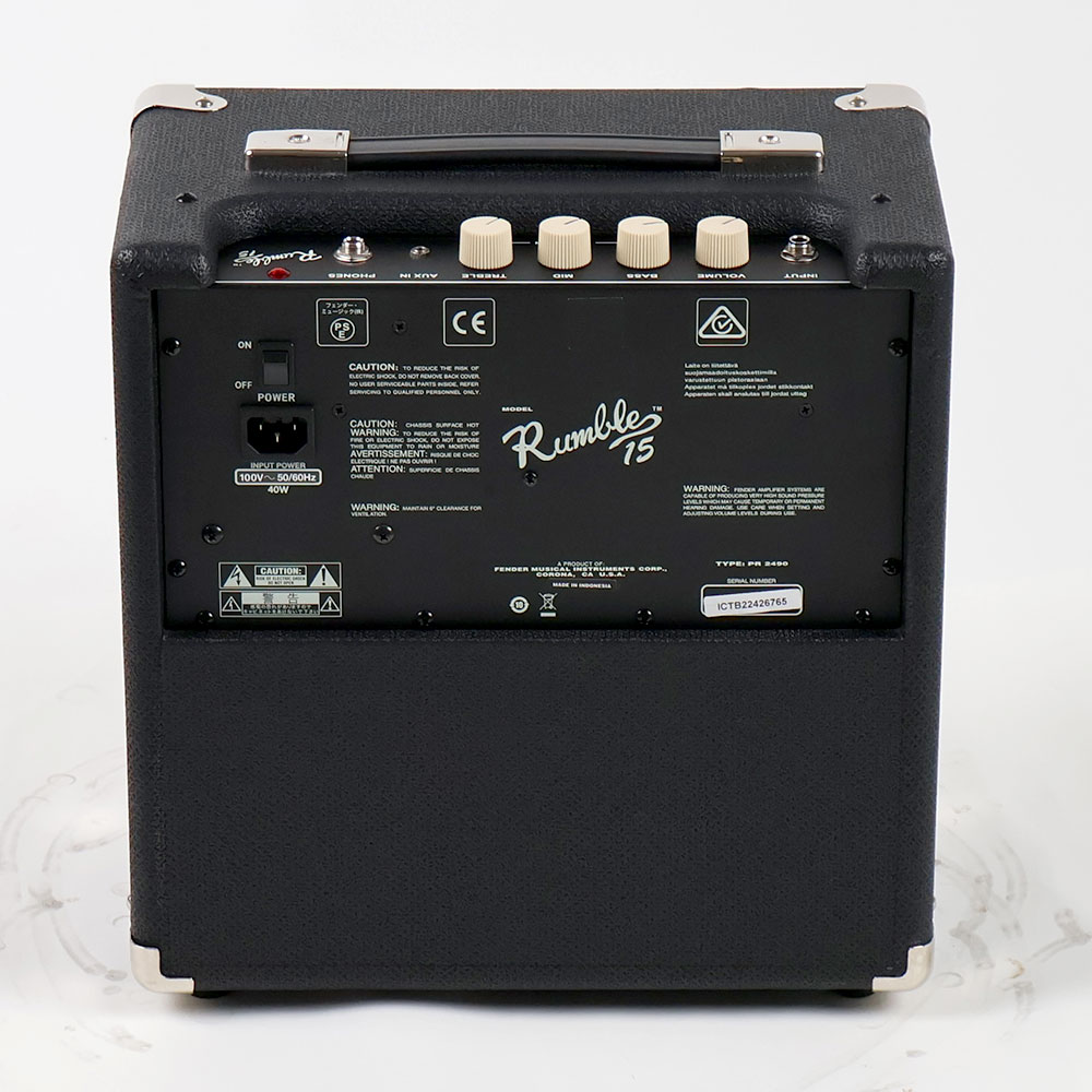 中古】 Fender Rumble 15 Combo ベースアンプ 小型ベースアンプ([USED