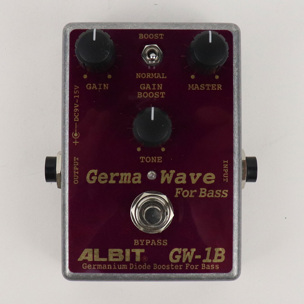 ALBIT GW-1B ベースブースター 中古】 ベース用ブースター ALBIT GW-1B GERMANIUM DIODE BOOSTER FOR
