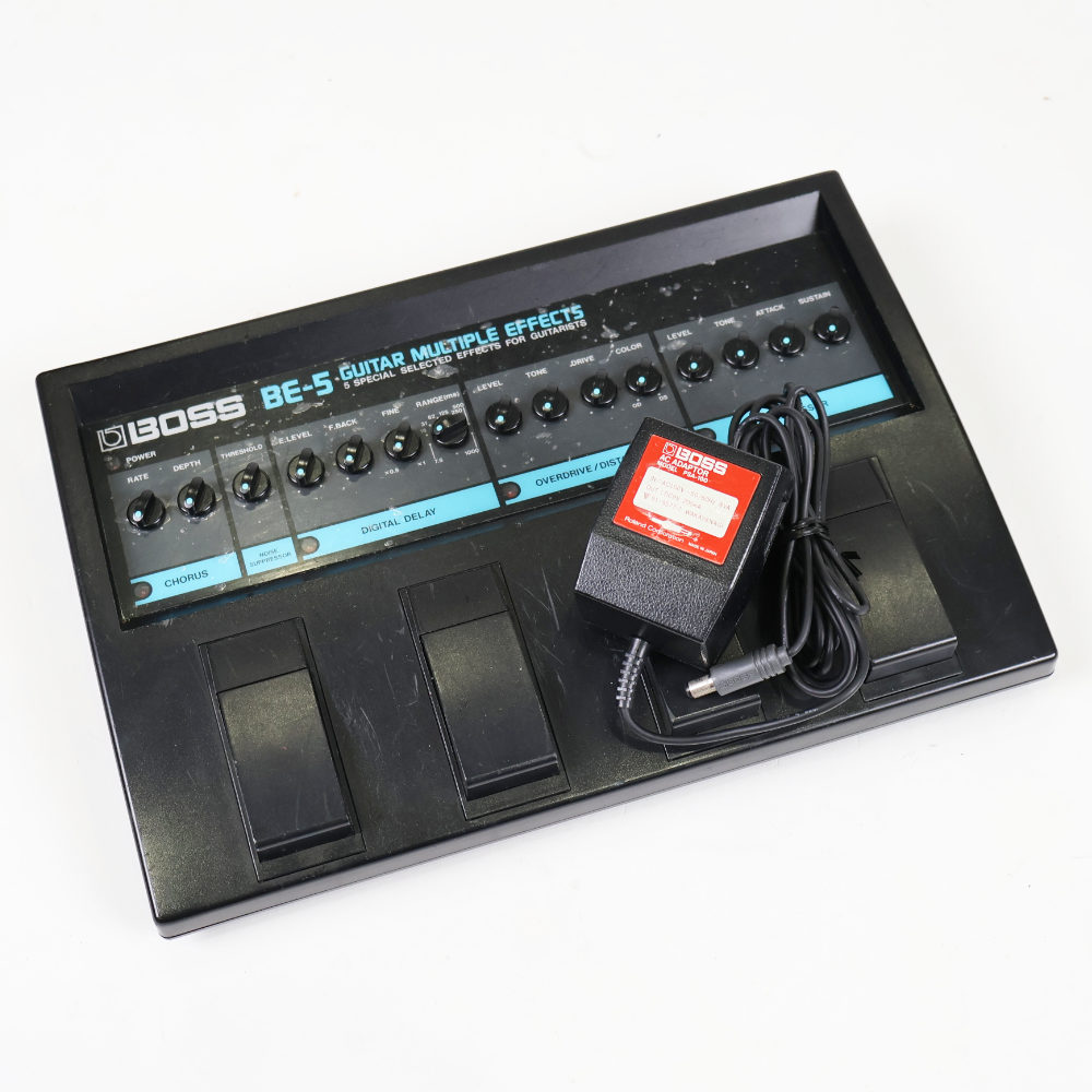 BOSS BE-5 ギターマルチエフェクター 中古】 マルチエフェクター BOSS BE-5([USED] 1989年に発売され