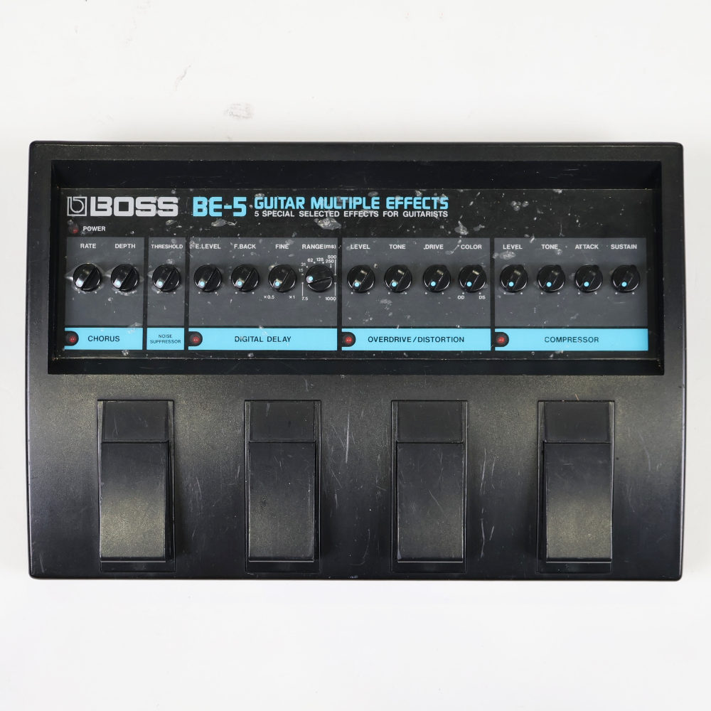 BOSS BE-5 ギターマルチエフェクター 中古】 マルチエフェクター BOSS BE-5([USED] 1989年に発売され