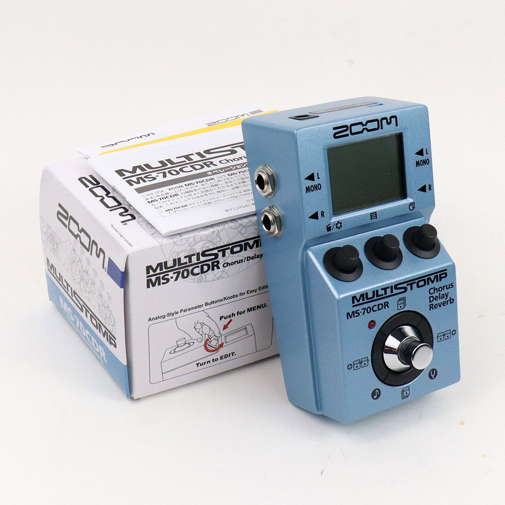 MS-70CDR+ MS-50g+ セット ZOOMが誇るコスパ最強のエフェクターペダル、MS-50G+、MS-70CDR+、MS