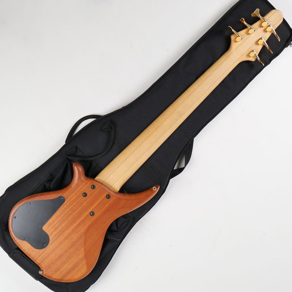 【中古】6弦エレキベース チューン TUNE TWB-6 EX Quilted Maple キルテッドメイプルトップ ボディバック画像