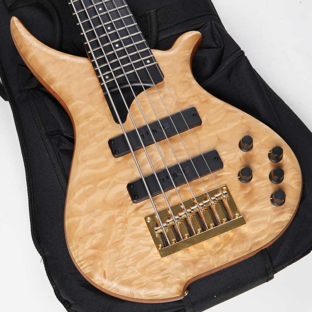 【中古】6弦エレキベース チューン TUNE TWB-6 EX Quilted Maple キルテッドメイプルトップ ボディ画像
