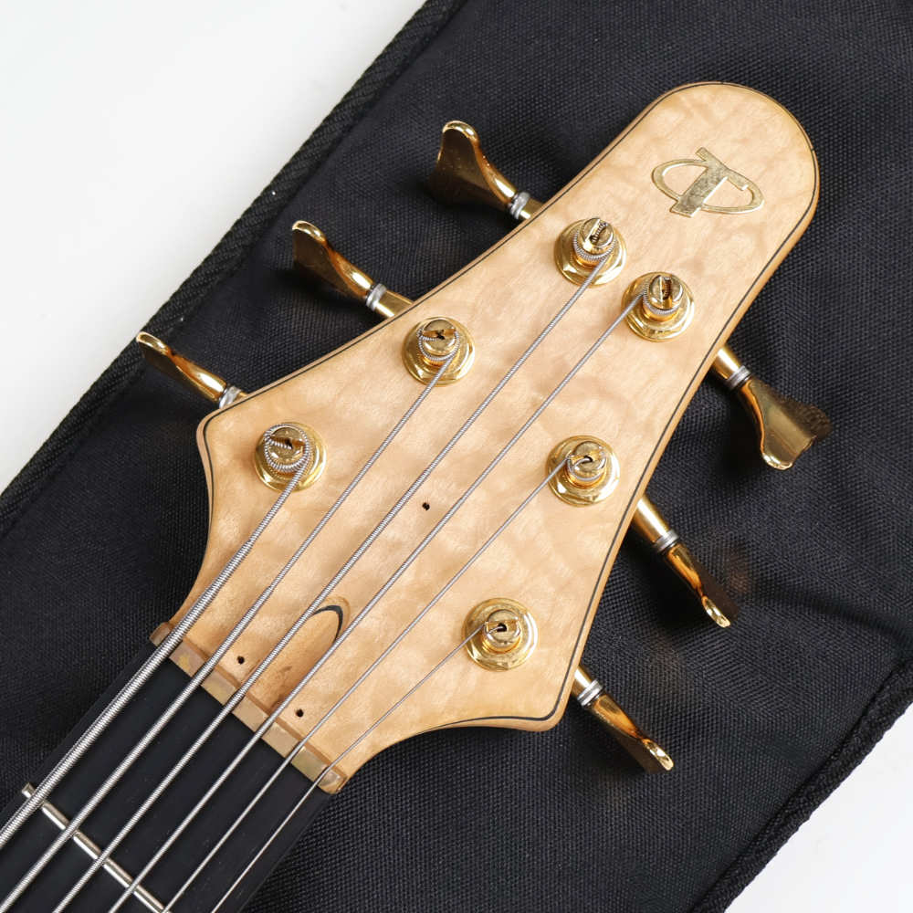 【中古】6弦エレキベース チューン TUNE TWB-6 EX Quilted Maple キルテッドメイプルトップ ヘッド画像