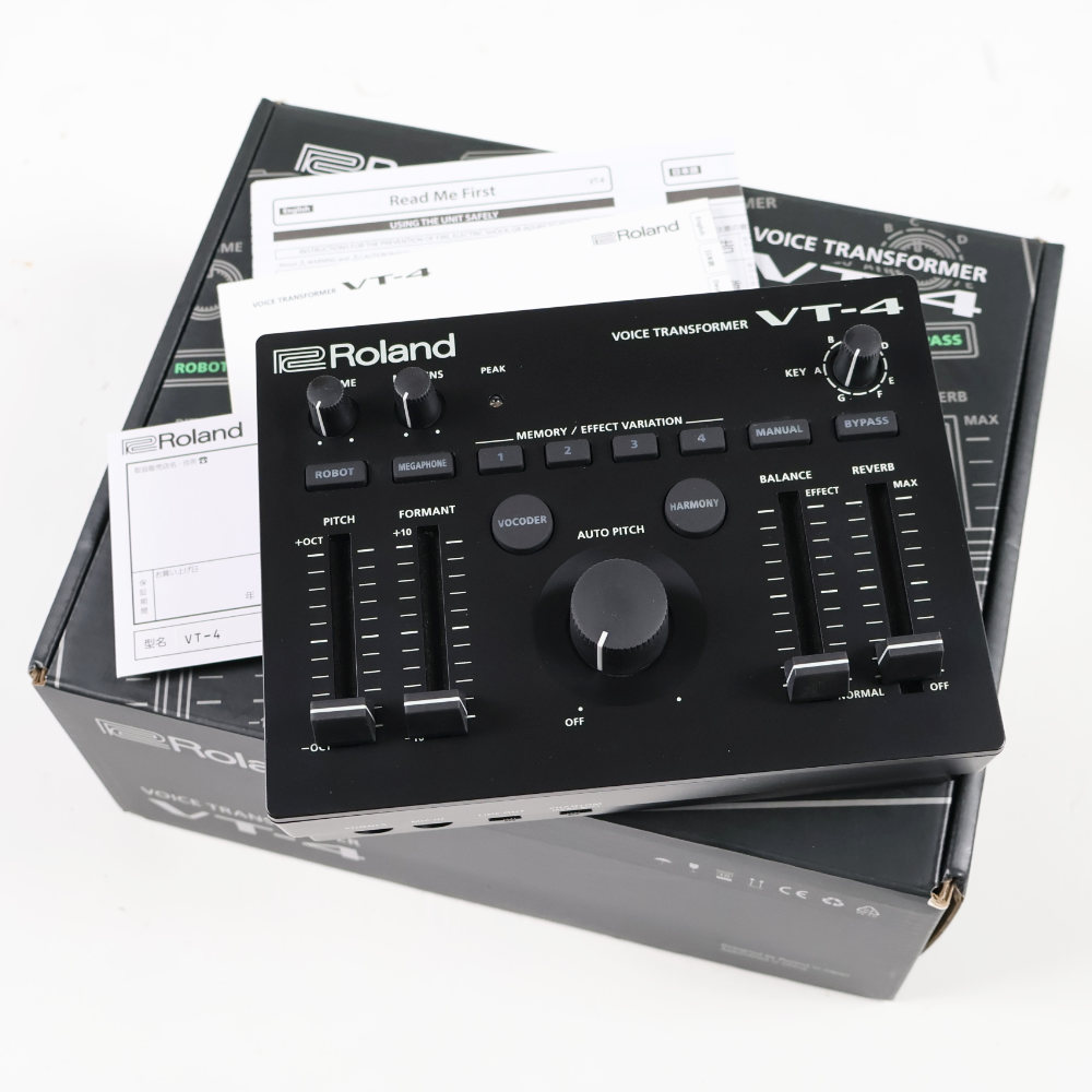 【中古】 ボイスエフェクト ボーカルエフェクター ROLAND VT-4 Voice Transformer ボイストランスフォーマー ローランド