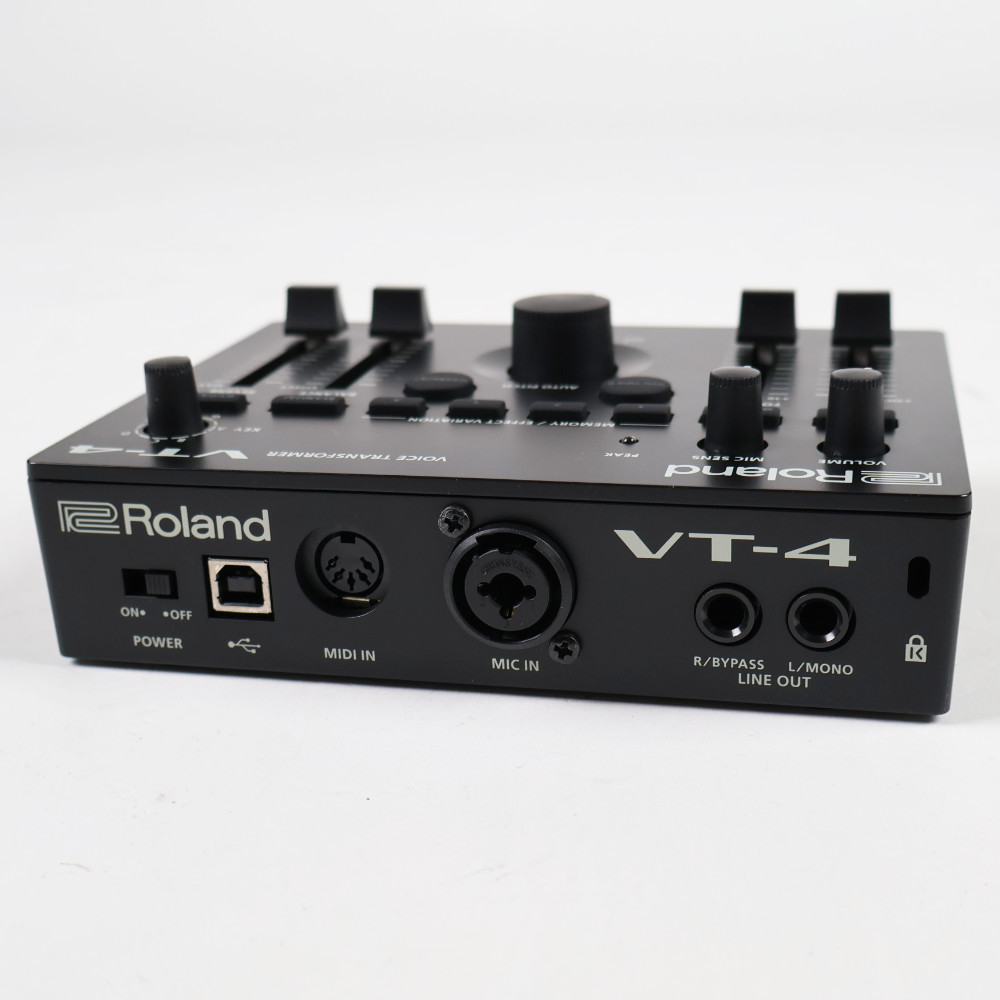 【中古】 ボイスエフェクト ボーカルエフェクター ROLAND VT-4 Voice Transformer ボイストランスフォーマー ローランド コントロールパネル