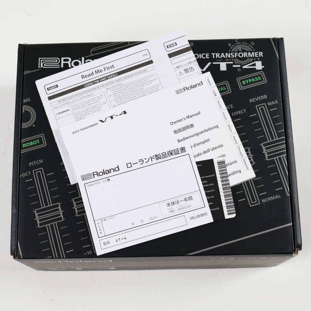 【中古】 ボイスエフェクト ボーカルエフェクター ROLAND VT-4 Voice Transformer ボイストランスフォーマー ローランド 付属品画像