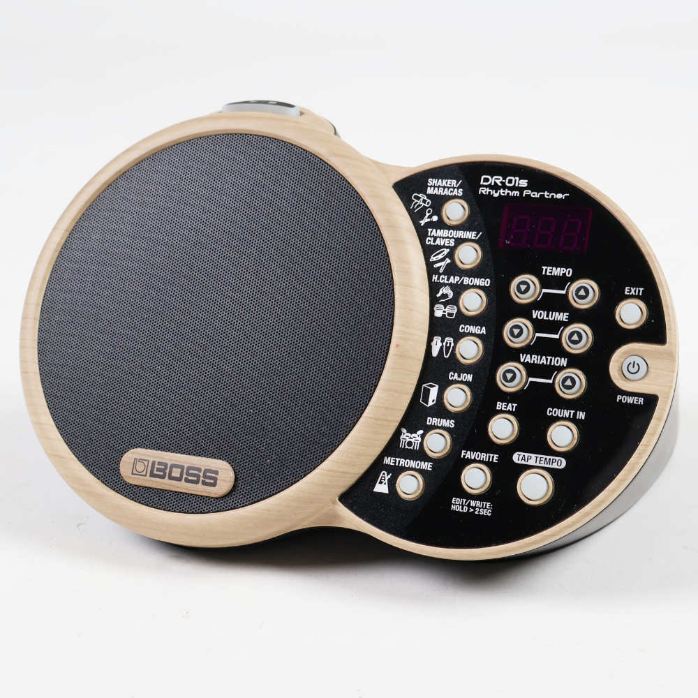 【中古】 BOSS DR-01S Rhythm Partner リズムパートナー スピーカー内臓リズムボックス