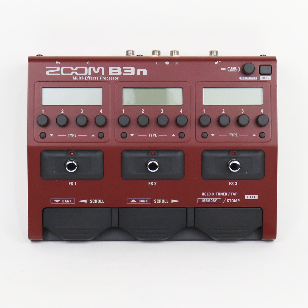 【中古】 ベースエフェクター ZOOM B3n ベース用マルチエフェクター ズーム
