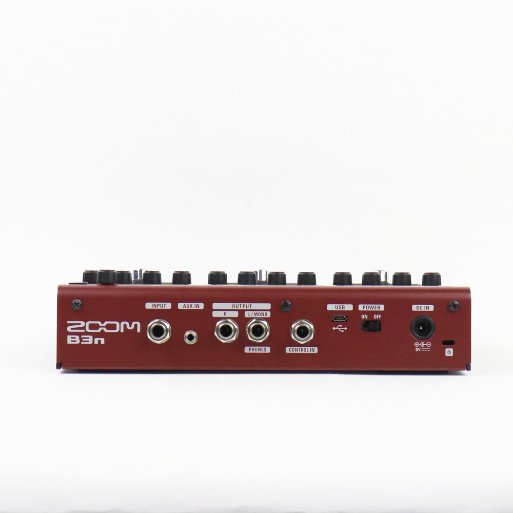 【中古】 ベースエフェクター ZOOM B3n ベース用マルチエフェクター ズーム 側面