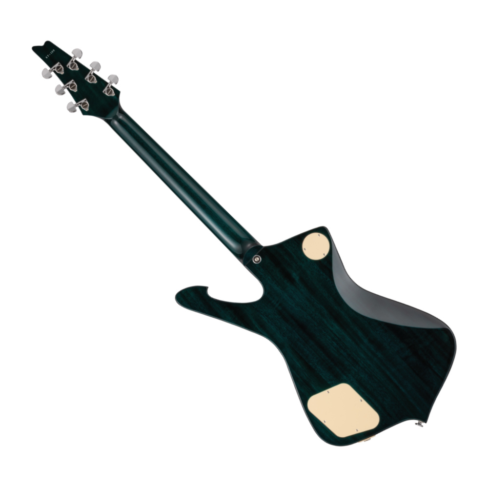 GRECO グレコ GM-CST/FM/BCH-EMRLD Beach Emerald エレキギター バック画像