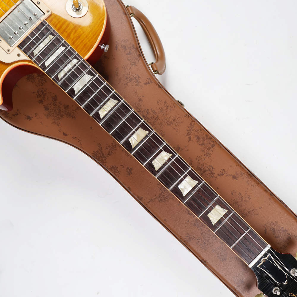 【中古】 Gibson ギブソン Custom Shop Historic Collection Les Paul Standard 1959 Reissue Hard Maple Aged Tom Murphy 2006年製 LPR-9 レスポール スタンダード エレキギター バックパネルサイン入り ネック 