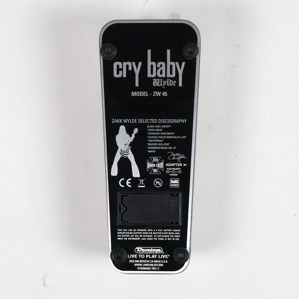 【中古】Jim Dunlop ZW45 Wylde Cry Baby 1547739280_9924.jpg