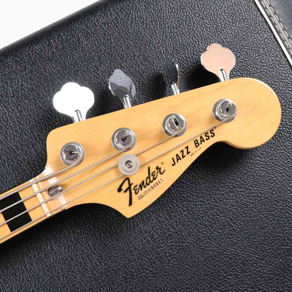 【中古】 FENDER フェンダー American Vintage ’75 Jazz Bass 2000年製 Made in USA ジャズベース エレキベース ヘッド画像