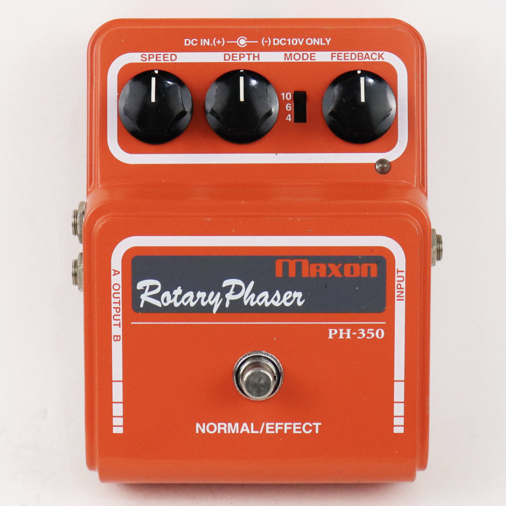 【中古】 Maxon マクソン PH-350 Rotary Phaser フェイザー ギターエフェクター
