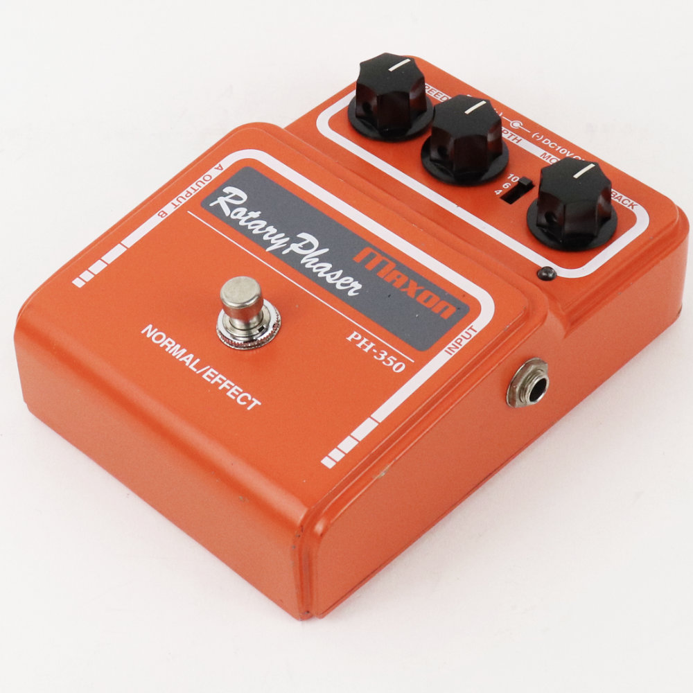 【中古】 Maxon マクソン PH-350 Rotary Phaser フェイザー ギターエフェクター 全体