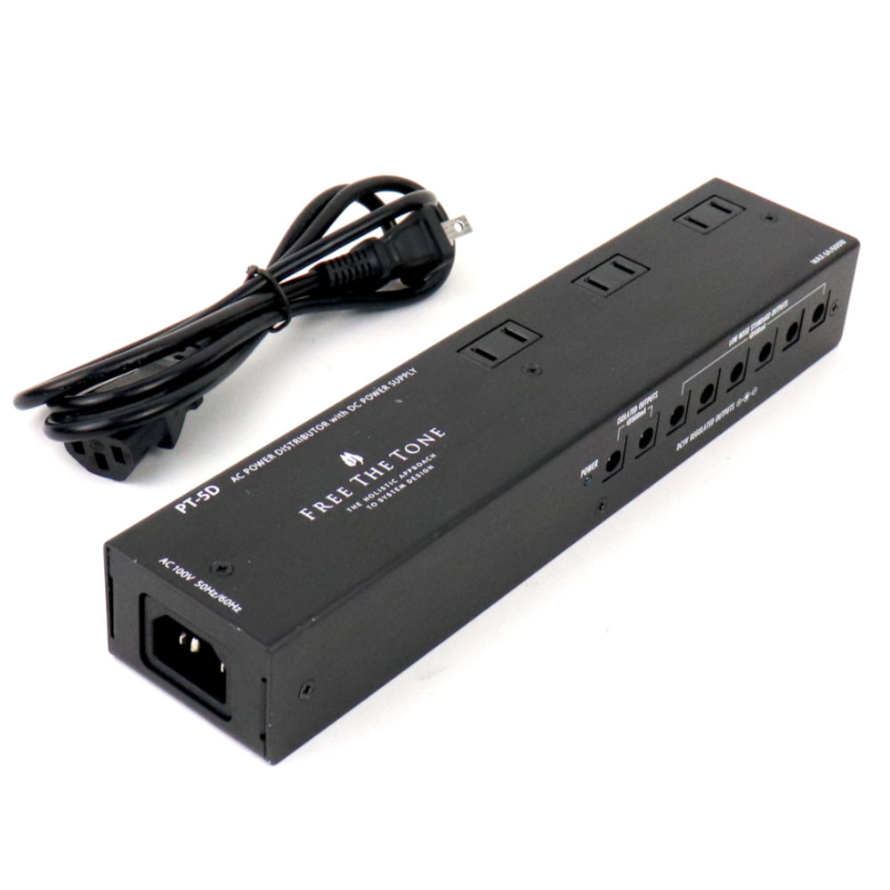 【中古】 Free The Tone PT-5D AC POWER DISTRIBUTOR with DC POWER SUPPLY パワーサプライ