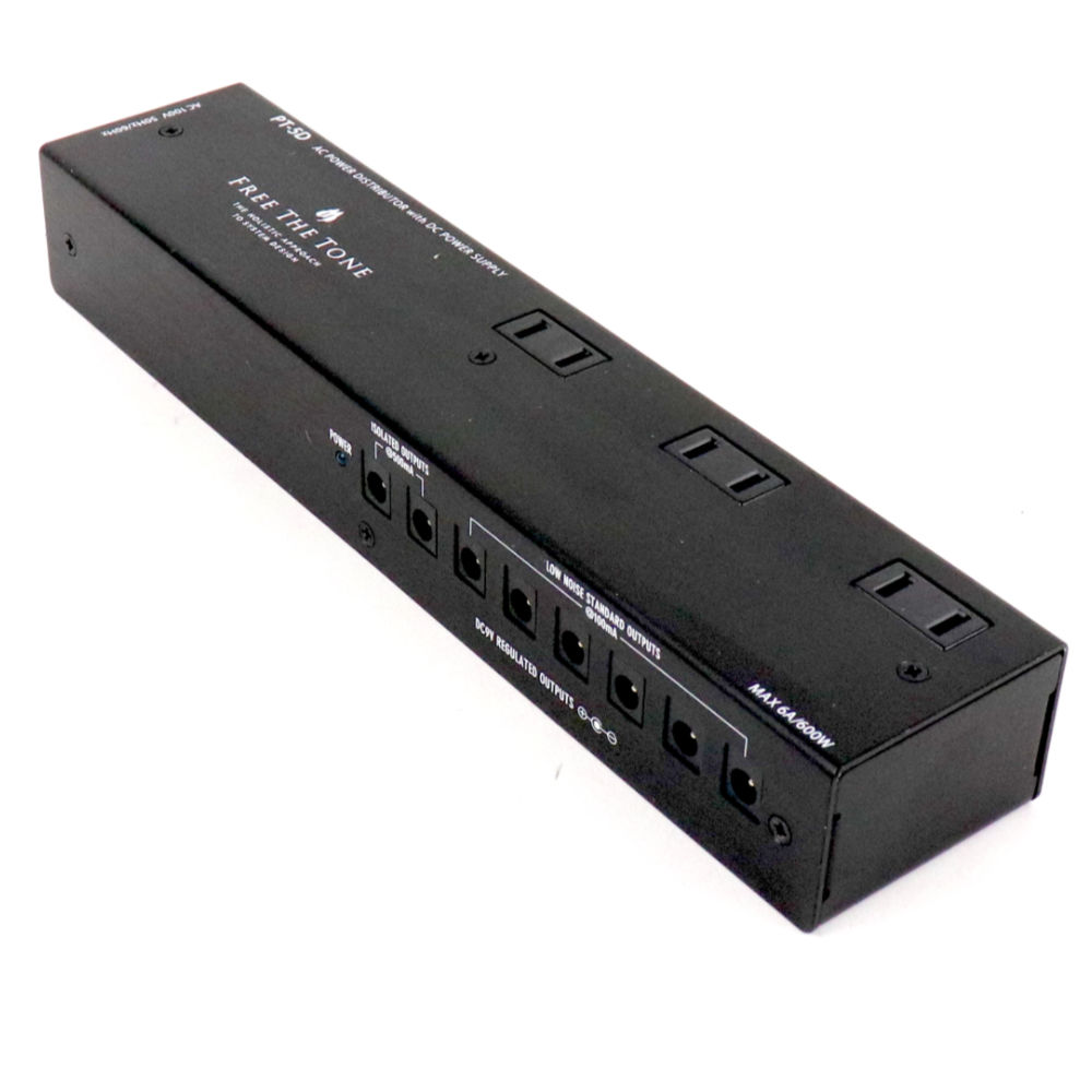 【中古】 Free The Tone PT-5D AC POWER DISTRIBUTOR with DC POWER SUPPLY パワーサプライ 右サイド