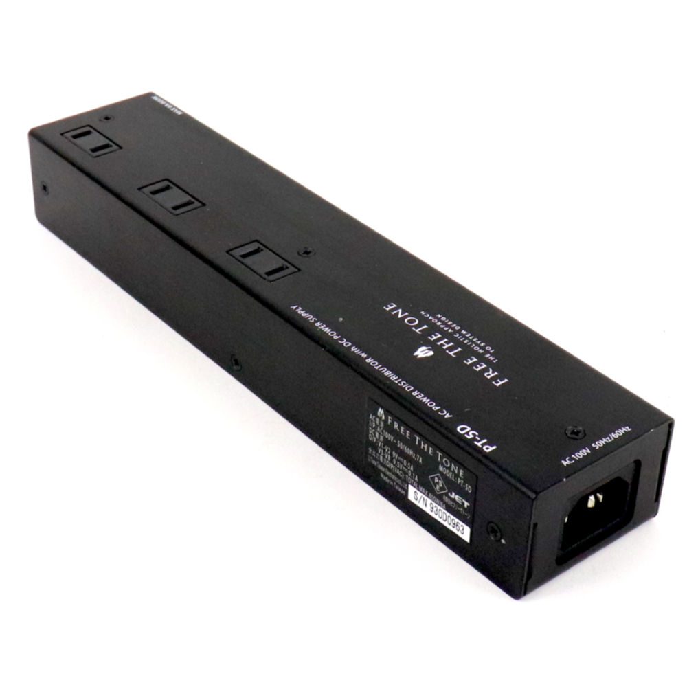 【中古】 Free The Tone PT-5D AC POWER DISTRIBUTOR with DC POWER SUPPLY パワーサプライ 左サイド