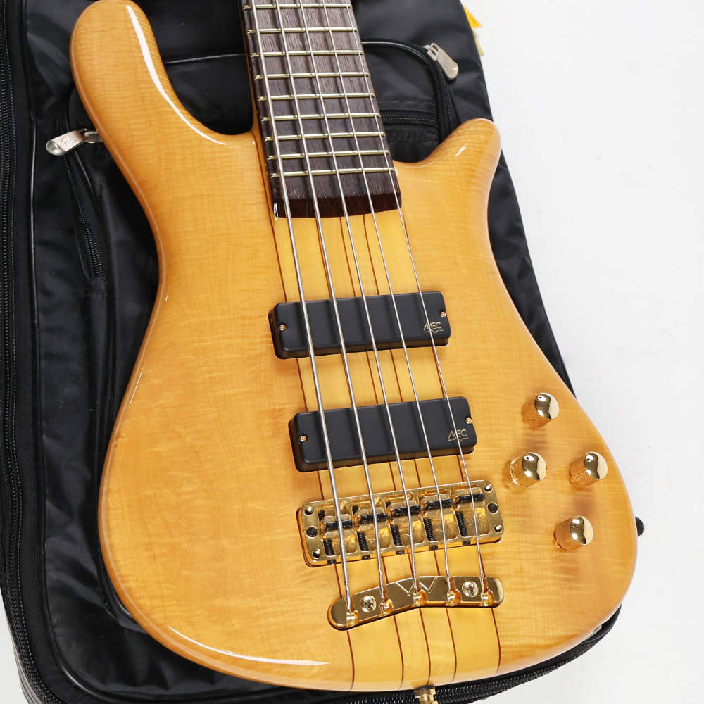 【中古】WARWICK ワーウィック Streamer Stage I 5st NAT Broad Neck 2005年製 5弦エレキベース スルーネック ボディ画像 