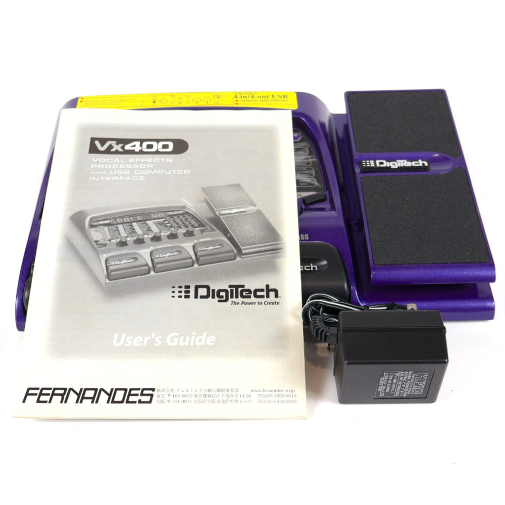 Digitech VX400 ボーカルエフェクター 動作確認済 AC付 Digitech VX400