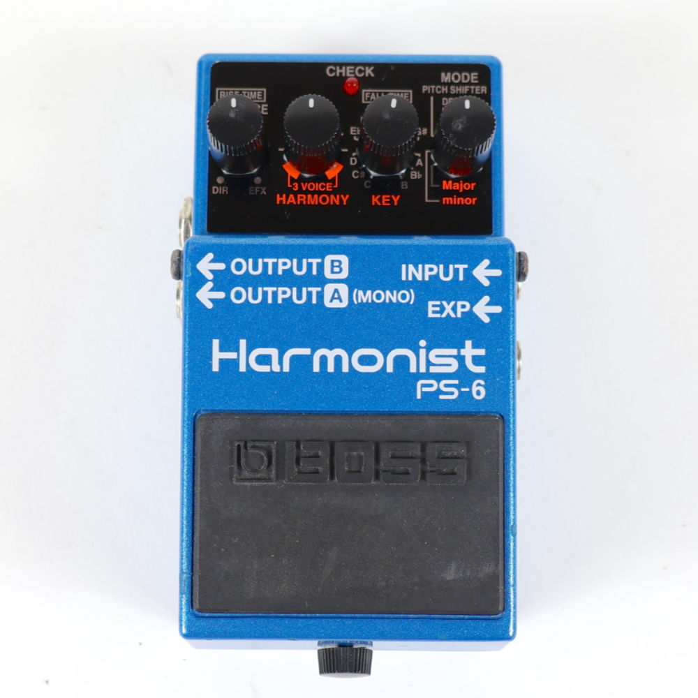 動作確認済み BOSS Harmonist PS-6 ハーモナイザー BOSS / PS-6の特徴と使い方などをレビュー。3声もOK、ワーミーや