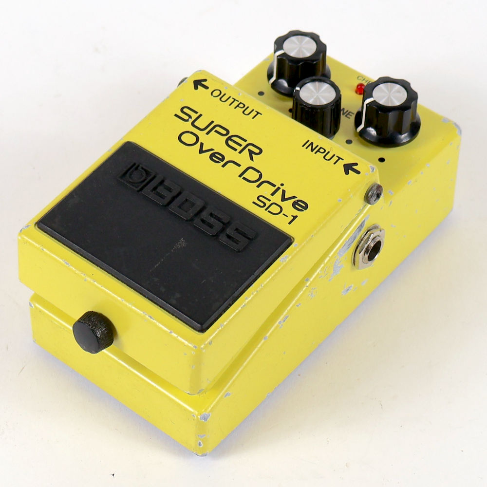 【中古】 スーパーオーバードライブ エフェクター BOSS SD-1 Super Over Drive ギターエフェクター 右サイド