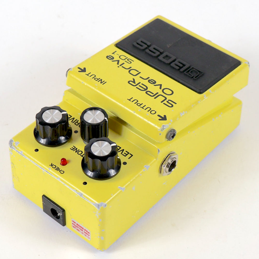 【中古】 スーパーオーバードライブ エフェクター BOSS SD-1 Super Over Drive ギターエフェクター 左サイド