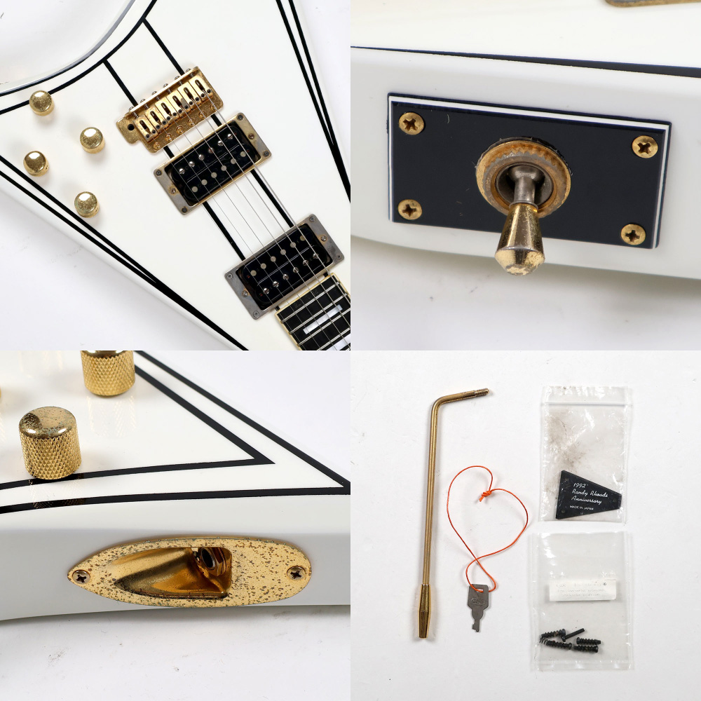 【中古】 エレキギター ジャクソン GROVER JACKSON Jackson 1992 Randy Rhoads anniversary V RR LTD パーツ部