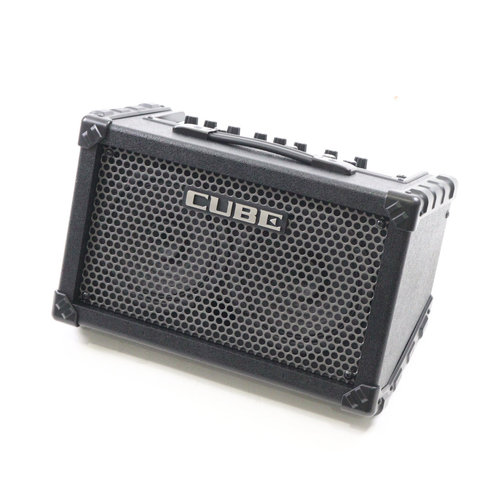 【中古】 ギターアンプ ローランド ROLAND CUBE Street BK 乾電池駆動パフォーマンス用ステレオアンプ ギターアンプ