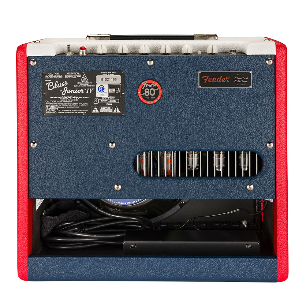 Fender フェンダー Blues Junior IV COLOR TRIO100V JP ギターアンプ コンボ 真空管アンプ 背面