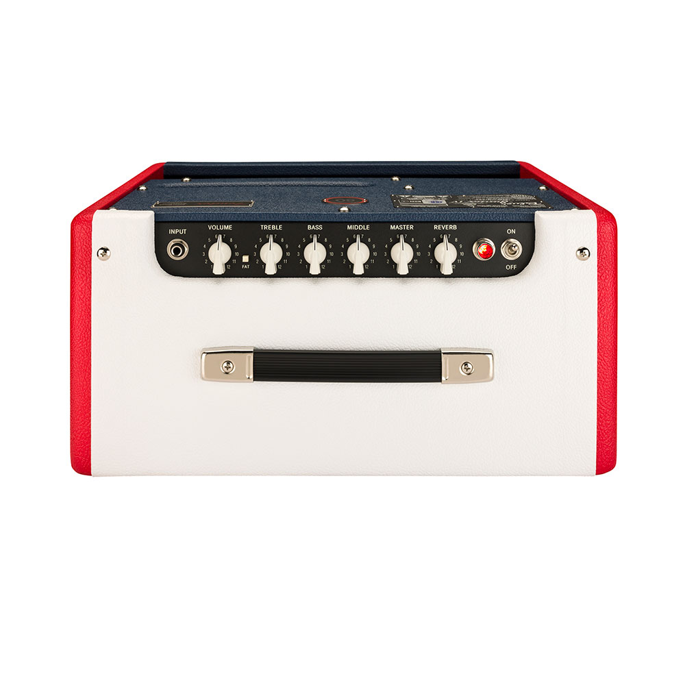 Fender フェンダー Blues Junior IV COLOR TRIO100V JP ギターアンプ コンボ 真空管アンプ 上面