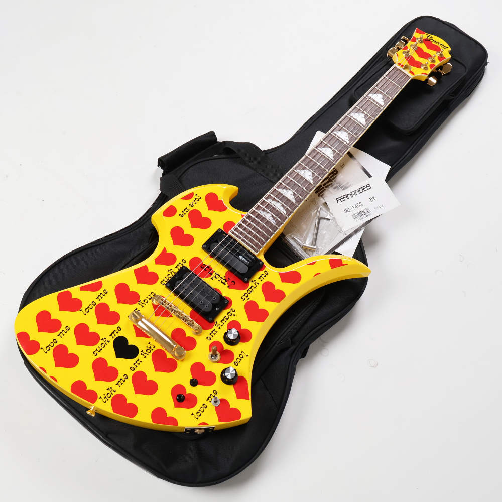 イエローハートBurny MG-145S？ hideモデル Burny MG-145S HY Yellow Heart hide Signature Model 買取り
