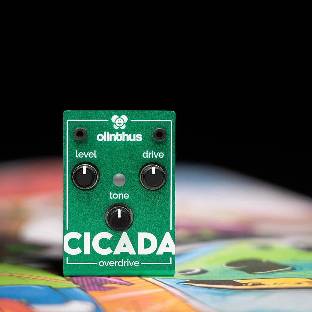 エフェクター Olinthus CICADA 超小型エフェクター オーバードライブ
