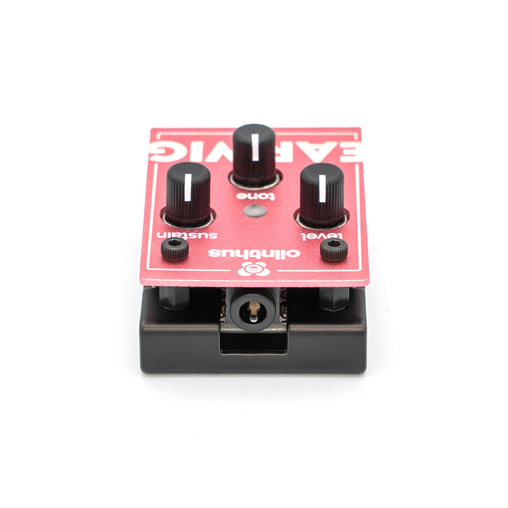 エフェクター Olinthus EARWIG 超小型エフェクター ファズ Fuzz オリンタス アーウィグ リア画像