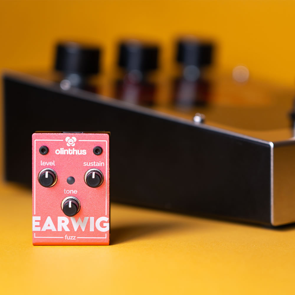 エフェクター Olinthus EARWIG 超小型エフェクター ファズ Fuzz オリンタス アーウィグ イメージ画像3