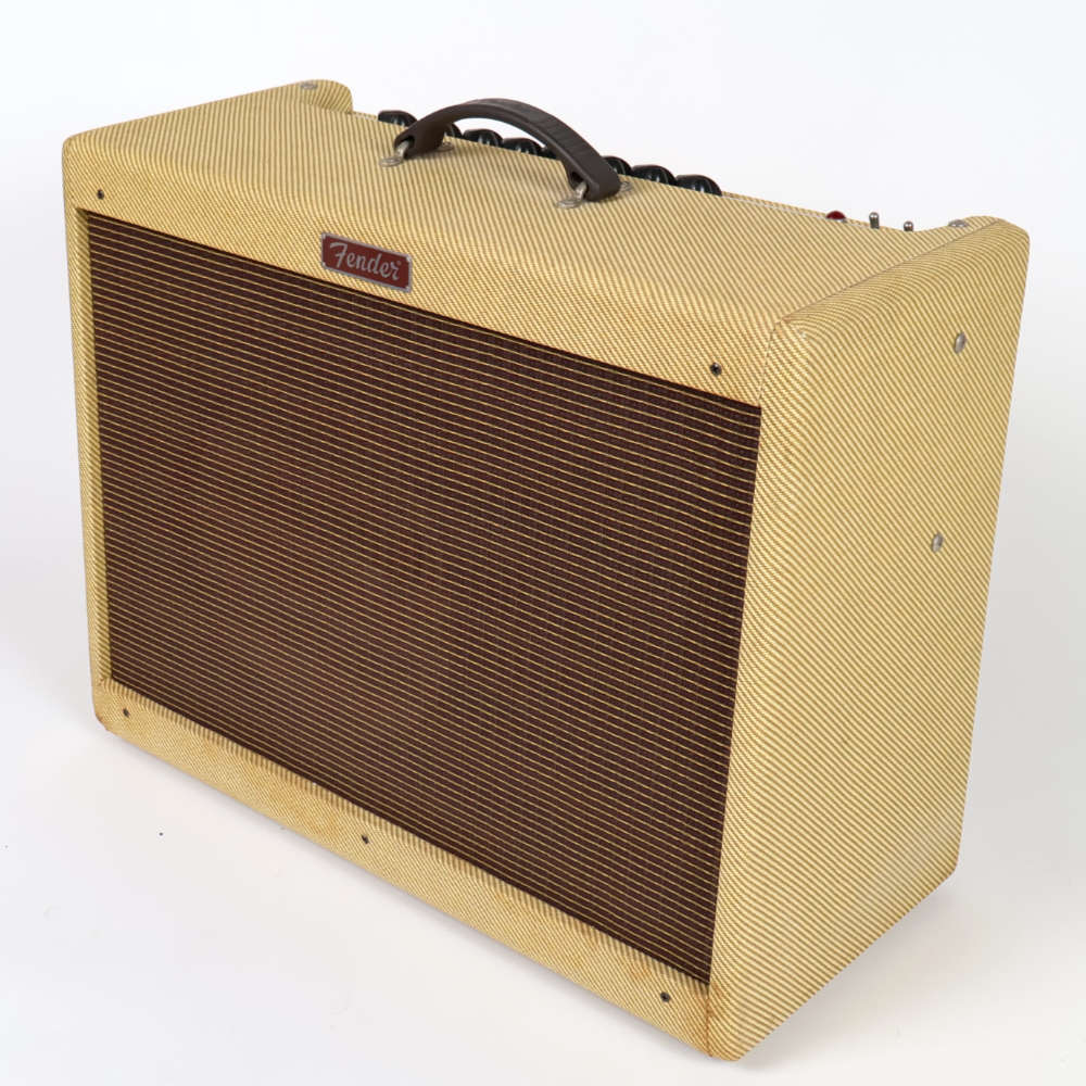 【中古】 ギターアンプ コンボ Fender Blues Deluxe Reissue Tweed フェンダー ブルースデラックス リイシュー ツイード柄 真空管アンプ 右サイド
