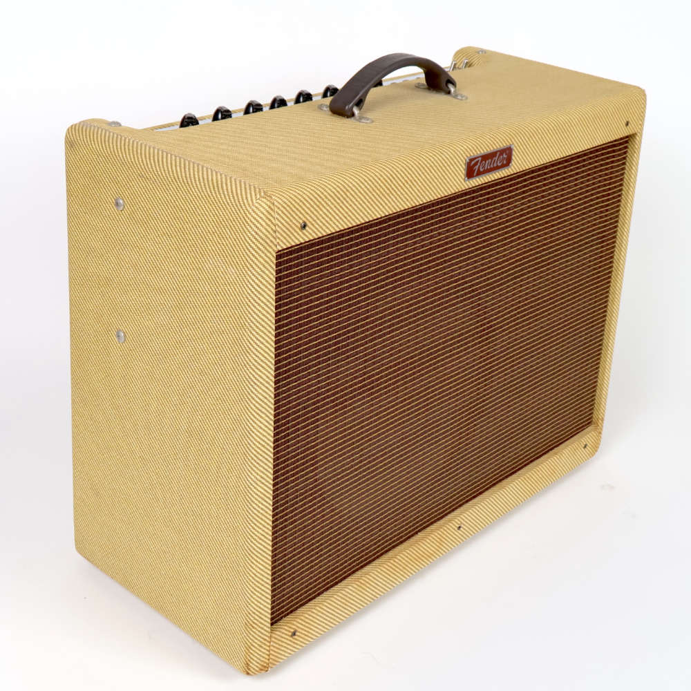 【中古】 ギターアンプ コンボ Fender Blues Deluxe Reissue Tweed フェンダー ブルースデラックス リイシュー ツイード柄 真空管アンプ 左サイド