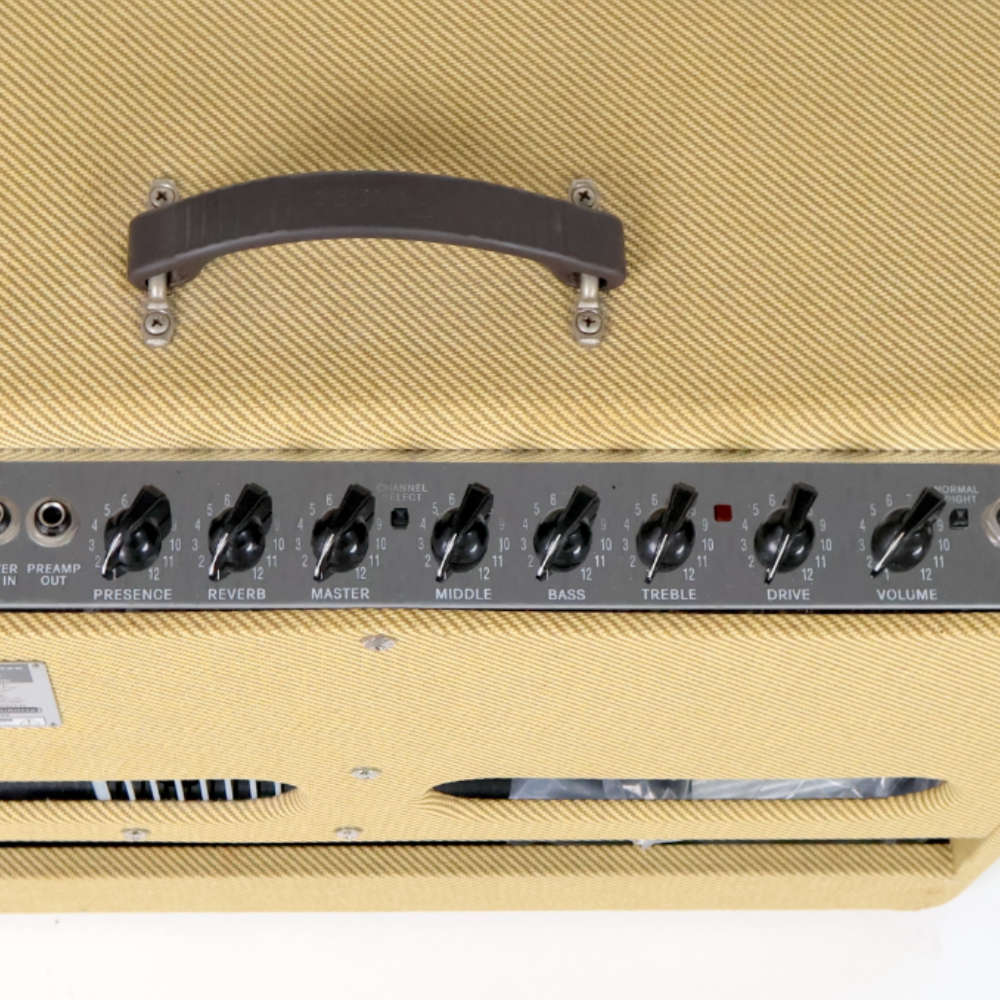 【中古】 ギターアンプ コンボ Fender Blues Deluxe Reissue Tweed フェンダー ブルースデラックス リイシュー ツイード柄 真空管アンプ コントロール