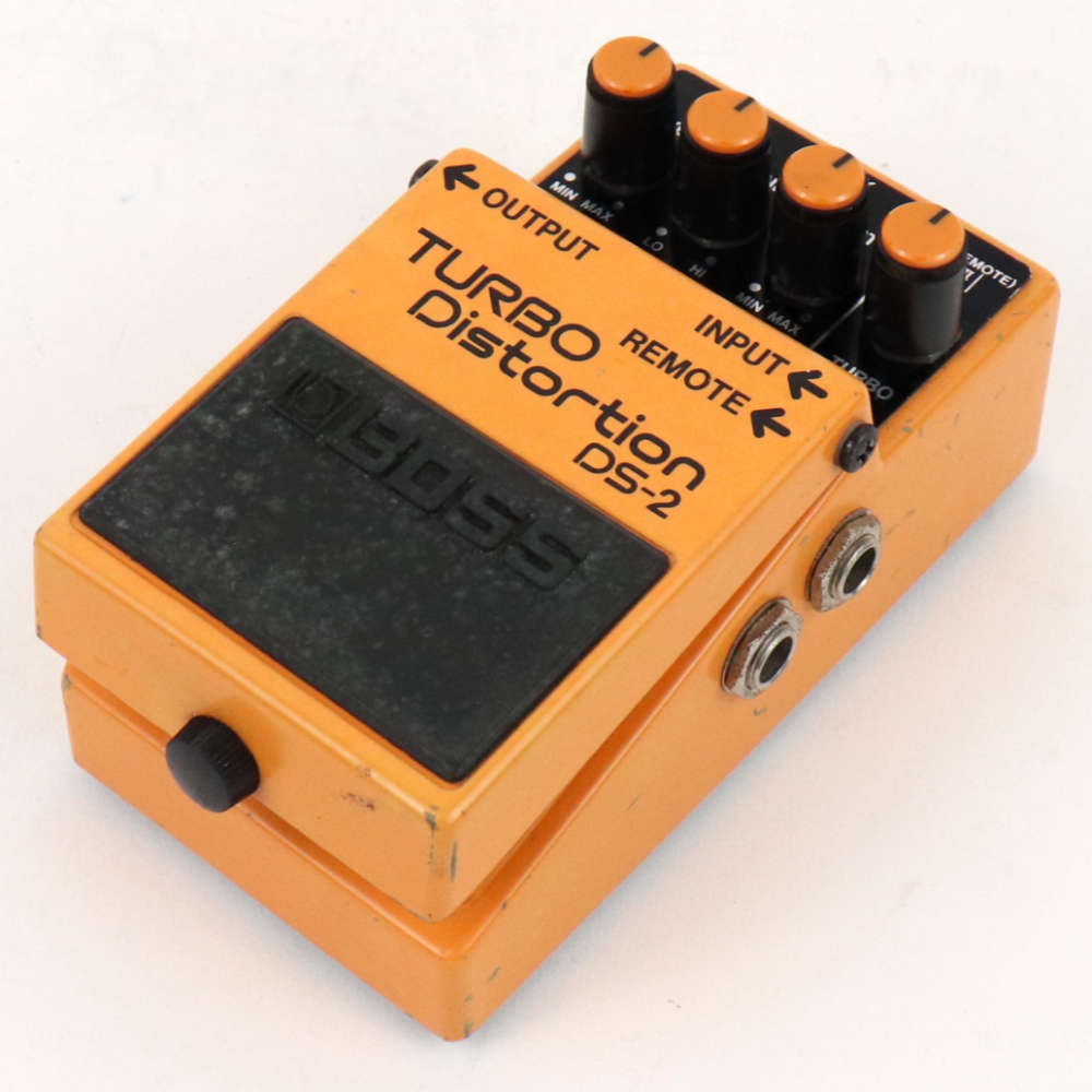 【中古】 ターボディストーション エフェクター BOSS DS-2 Turbo Distortion ギターエフェクター 右サイド