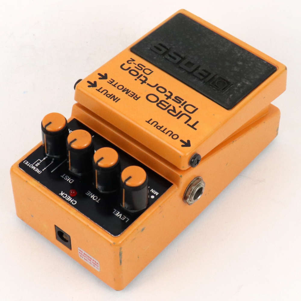【中古】 ターボディストーション エフェクター BOSS DS-2 Turbo Distortion ギターエフェクター 左サイド