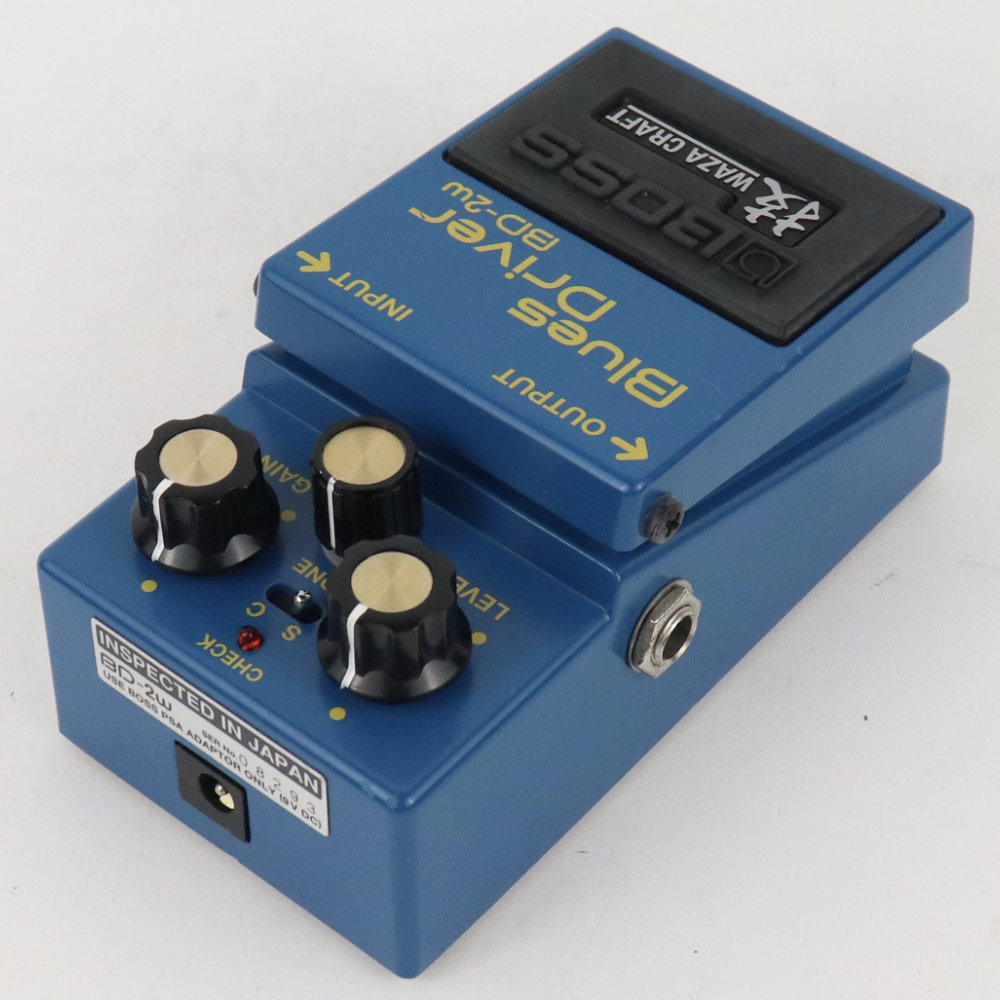 【中古】オーバードライブ 技クラフト BOSS BD-2W Blues Driver ギターエフェクター ブルースドライバー 側面