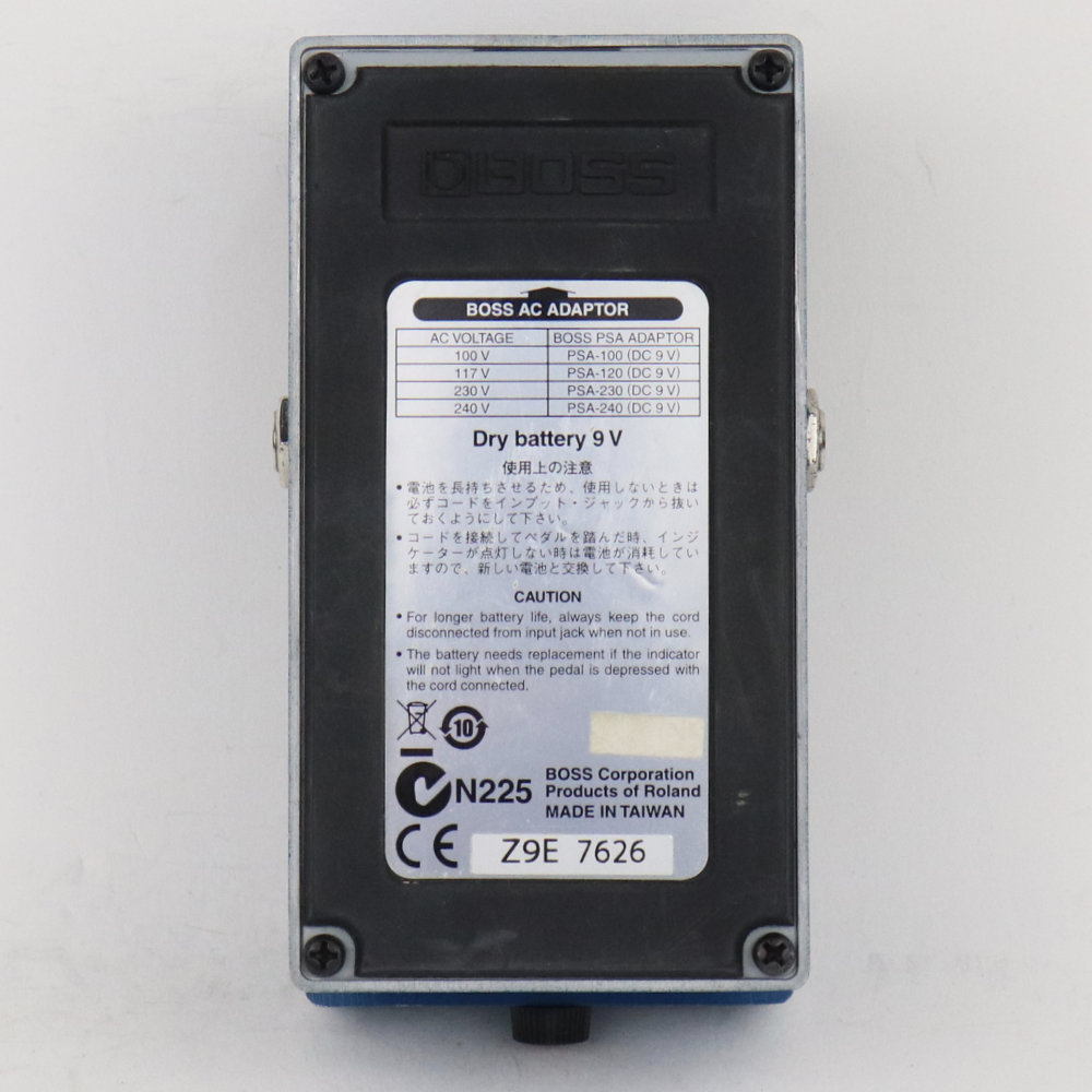 【中古】オーバードライブ 技クラフト BOSS BD-2W Blues Driver ギターエフェクター ブルースドライバー 底面