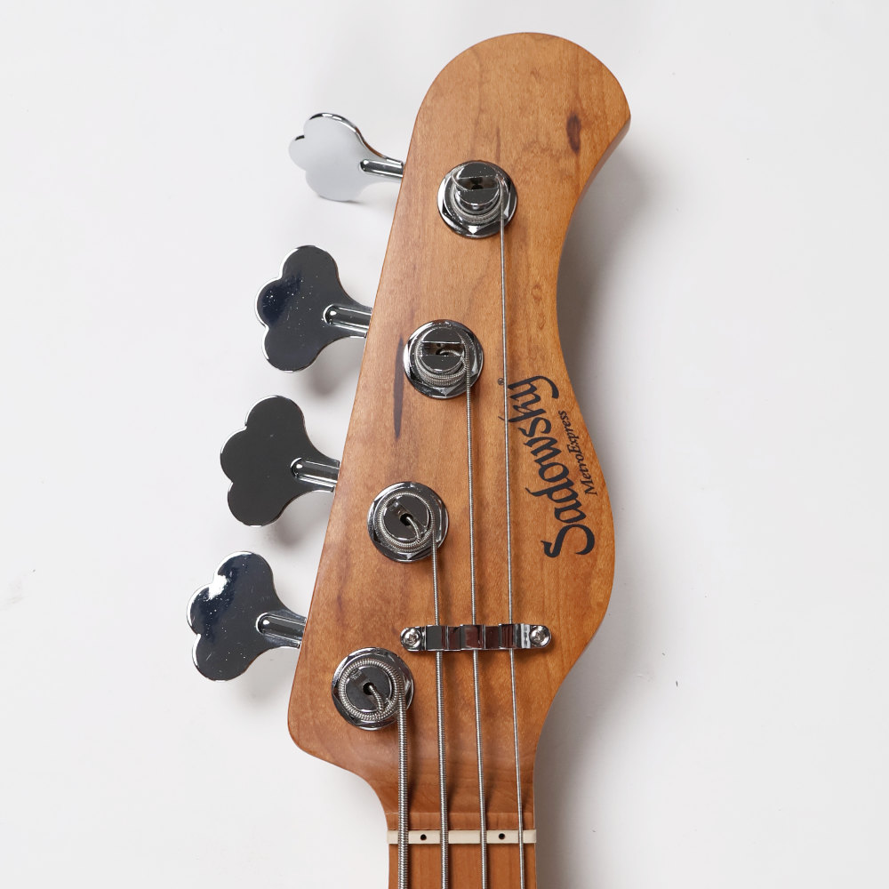 Sadowsky サドウスキー MetroExpress MX21 VJ4 Maple Fingerboard Ocean Blue Metallic エレキベース ヘッド画像